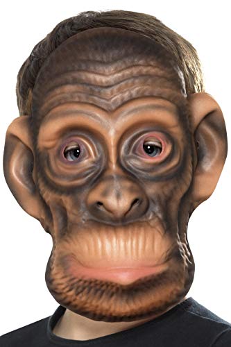 Algopix Similar Product 19 - Smiffys 46972 Chimp Mask Brown One