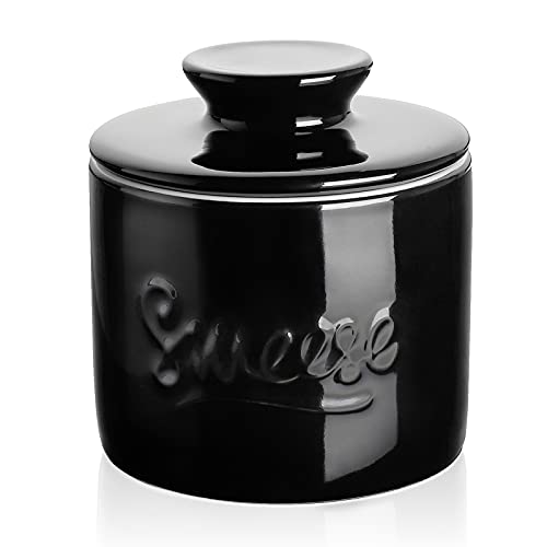 Algopix Similar Product 17 - Sweese Porcelain Butter Keeper Crock 
