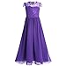 Algopix Similar Product 13 - iiniim Kids Girls Chiffon Lace Pageant