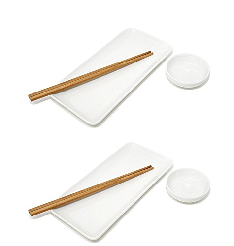 Algopix Similar Product 9 - Sushi Plate Soy Sauce Dish and
