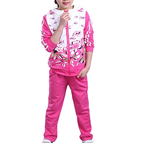 Algopix Similar Product 19 - Vividda Girls Hooded Flower Butterfly