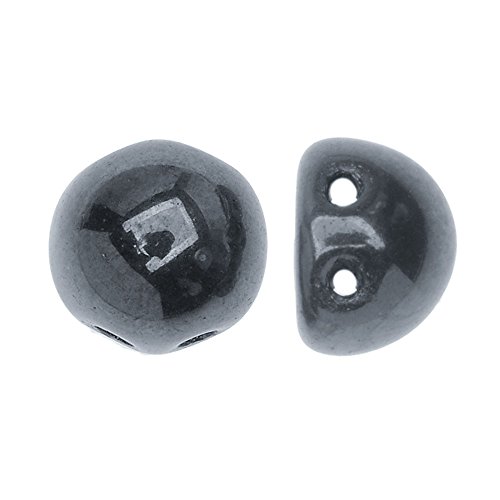 Algopix Similar Product 13 - CzechMates Glass 2Hole Round Cabochon
