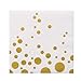 Algopix Similar Product 14 - 100 Gold Polka Dot Napkins Decorative