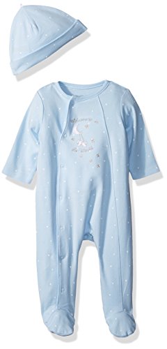 Algopix Similar Product 6 - Little Me Boys' 2-Piece Footie & Cap Set