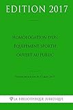 Algopix Similar Product 15 - Homologation dun quipement sportif