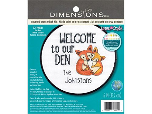 Algopix Similar Product 9 - Dimensions Counted Cross Stitch Kit for