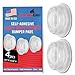 Algopix Similar Product 9 - Door Stopper Wall Protector 4 Pack 
