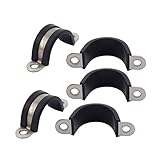 Algopix Similar Product 13 - uxcell 5Pcs 25mm Dia Rubber Lined U