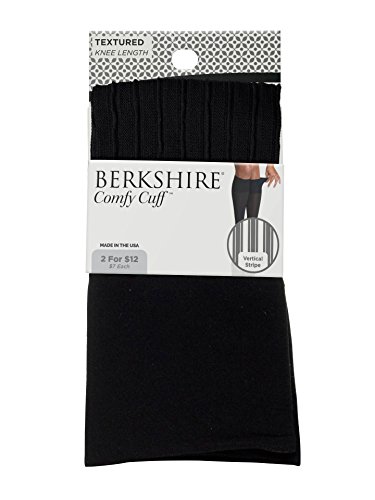 Algopix Similar Product 8 - Berkshire Comfy Cuff Vertical Stripe