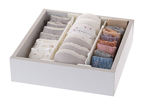 Algopix Similar Product 4 - Ybmhome Adjustable Grid Drawer Dividers