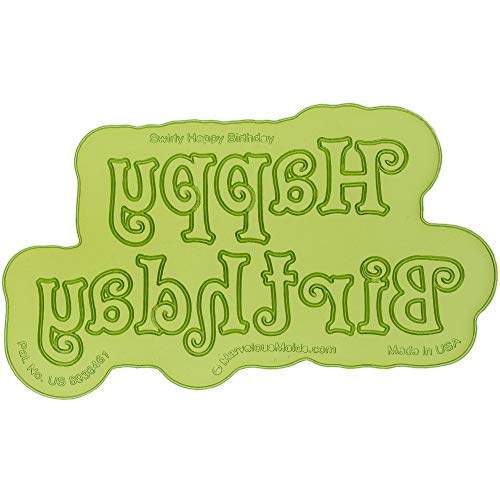 Algopix Similar Product 19 - Swirly Happy Birthday Flexabet