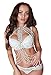 Algopix Similar Product 11 - idealway Pearl Body Chain Bra Beach