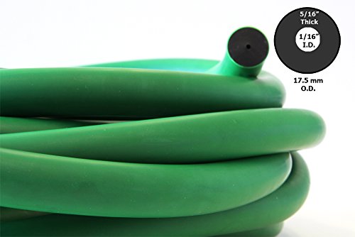 Algopix Similar Product 3 - Hammerhead Green Small ID Rubber Latex