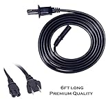 Algopix Similar Product 9 - Pegly Universal Premium 6ft 2Prong AC