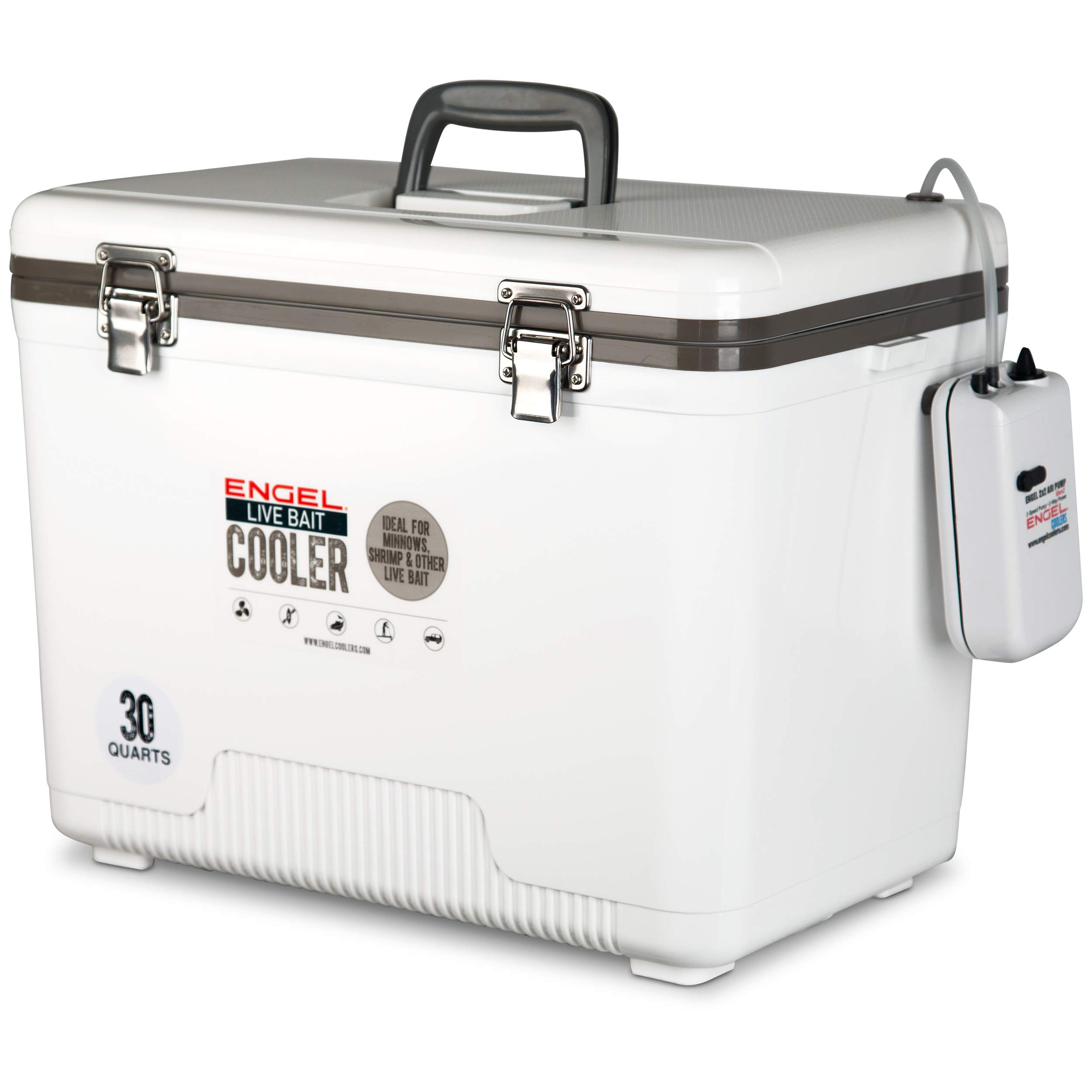 Algopix Similar Product 20 - Engel 30qt Live Bait Cooler Box with