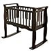 Algopix Similar Product 14 - Green Frog Baby Cradle Handcrafted