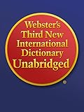 Algopix Similar Product 2 - Websters Third New International