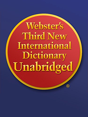Algopix Similar Product 19 - Websters Third New International