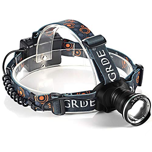 Algopix Similar Product 17 - Kizen XHP-50 Headlamp (Grey)