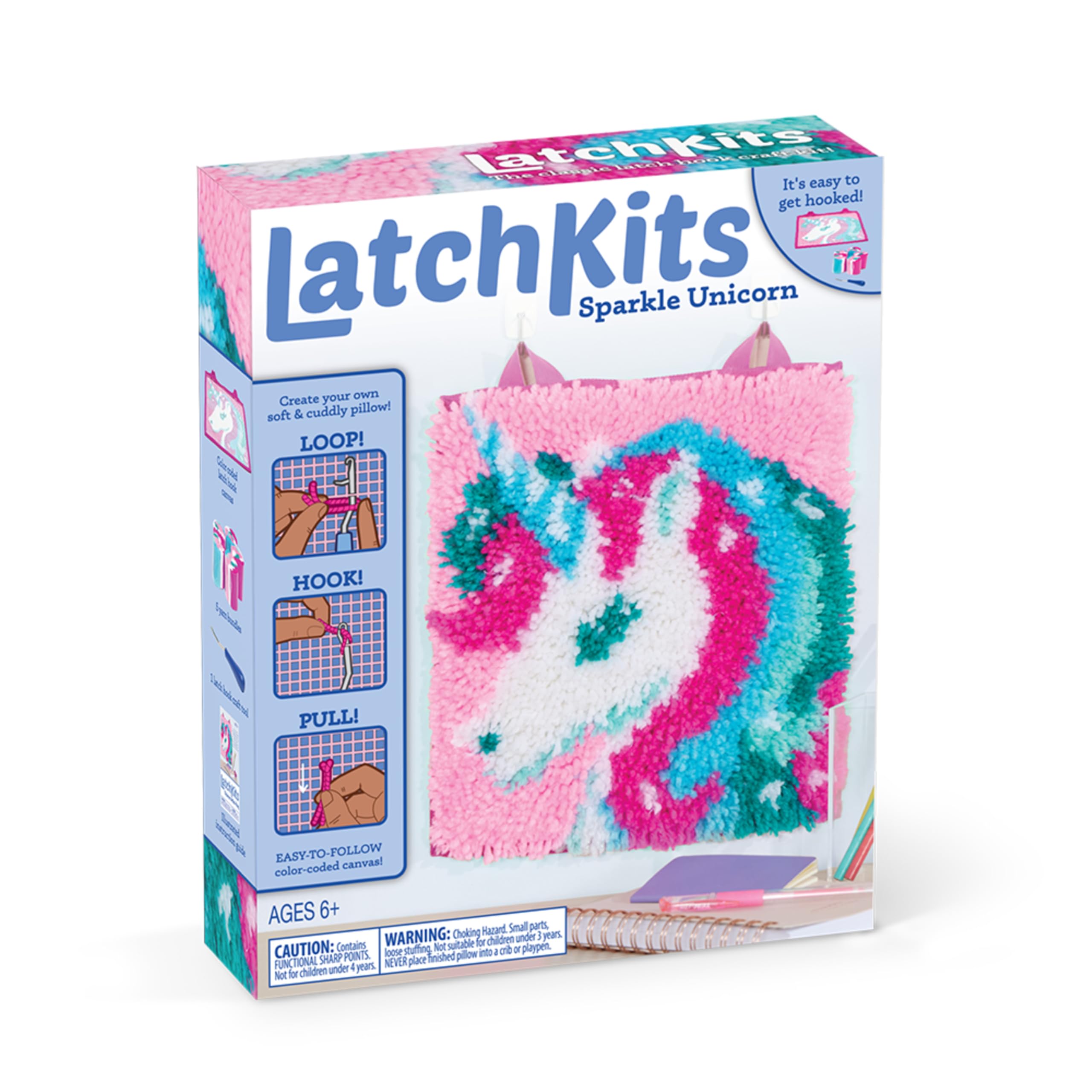 Algopix Similar Product 11 - LatchKits Latch Hook Kits for Kids