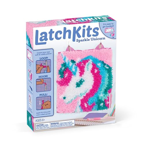 Algopix Similar Product 1 - LatchKits Latch Hook Kits for Kids 