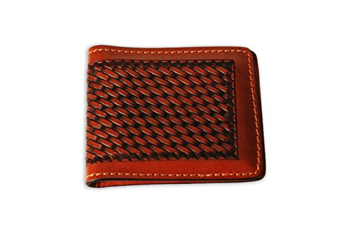 Algopix Similar Product 9 - Ranger Belt Tan Bask Print Money Clip