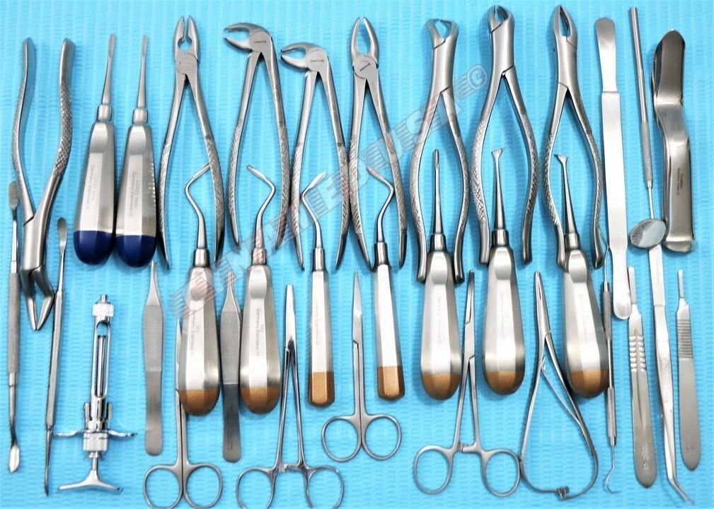 Algopix Similar Product 12 - New German Stainless 74 PCS Oral Dental