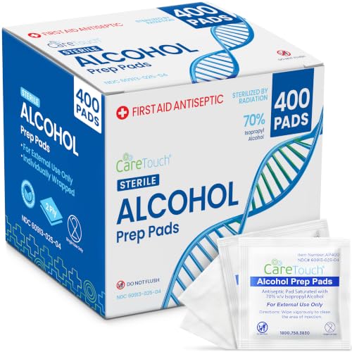 Algopix Similar Product 14 - Care Touch Alcohol Prep Pads  400