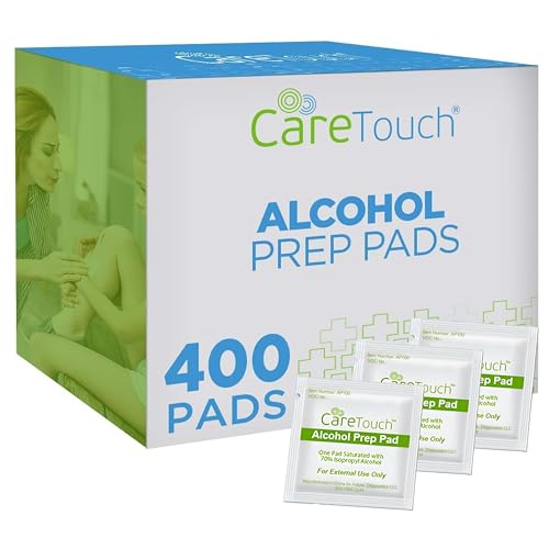 Algopix Similar Product 19 - Care Touch Alcohol Wipes Individually