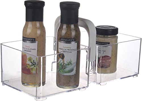 Algopix Similar Product 20 - YBM Home 2Compartment Condiment Caddy