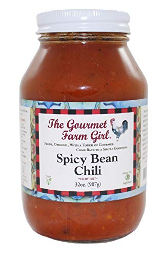 Algopix Similar Product 14 - The Gourmet Farm Girl Spicy Bean Chili