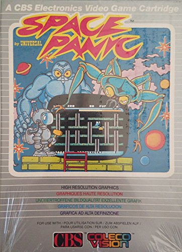 Algopix Similar Product 3 - Space Panic  ColecoVision CBS