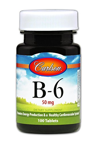 Algopix Similar Product 16 - Carlson  B6 50 mg Promotes Energy
