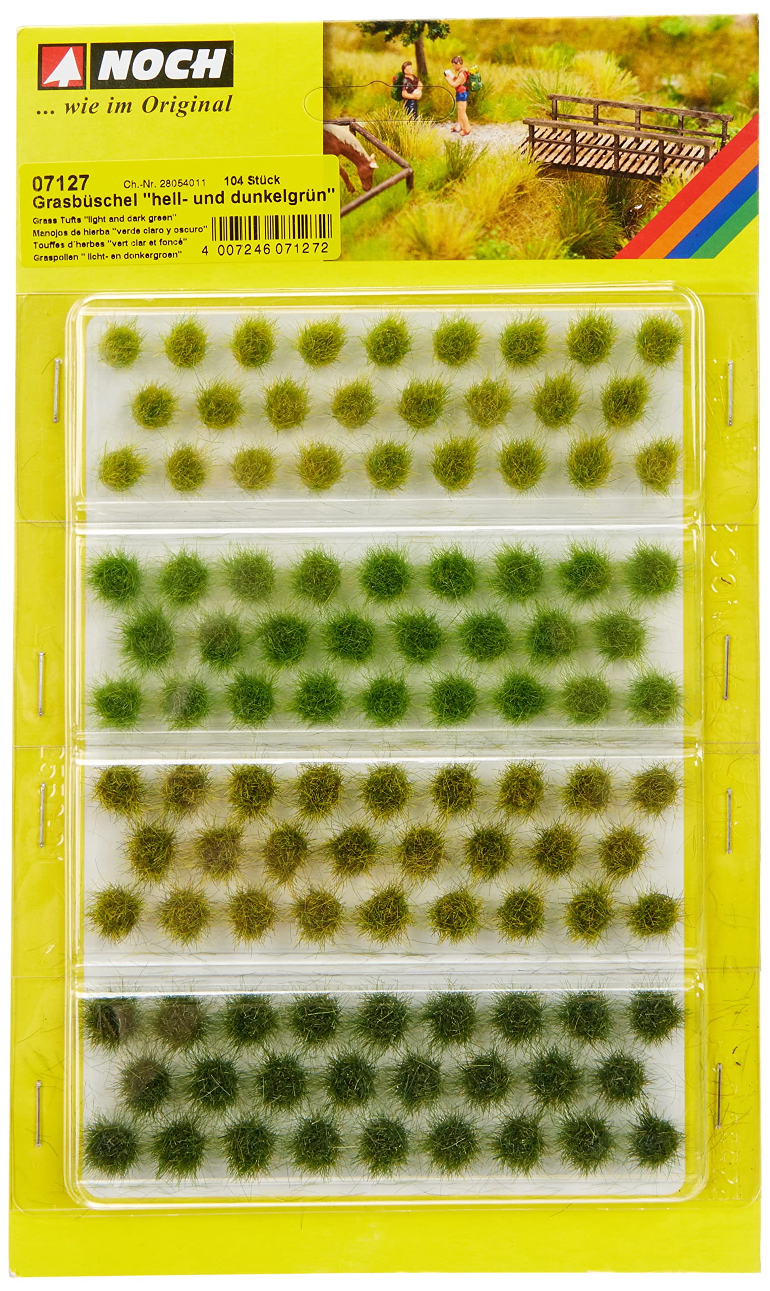 Algopix Similar Product 1 - Noch 7127 Grass Tufts ltdk green