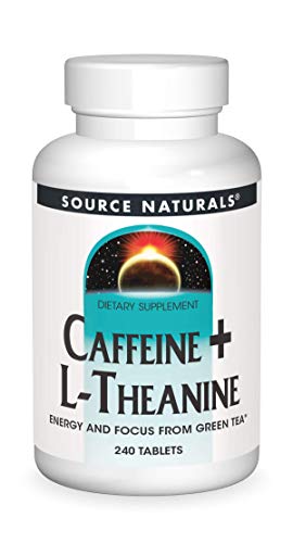 Algopix Similar Product 12 - Source Naturals Caffeine LTheanine