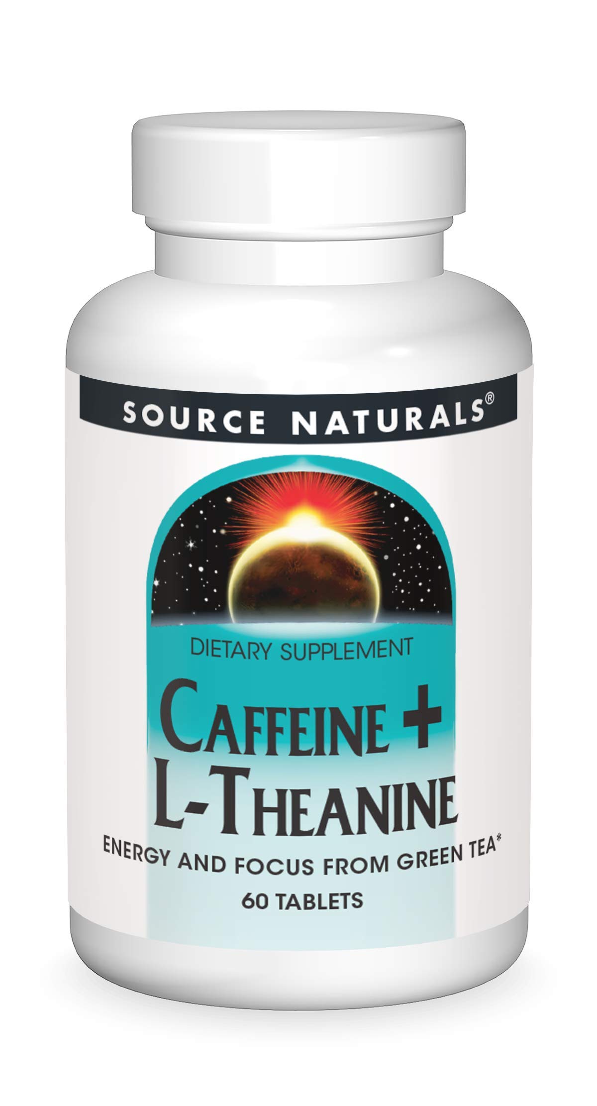 Algopix Similar Product 18 - Source Naturals Caffeine  LTheanine