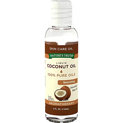 Algopix Similar Product 12 - Natures Truth Coconut Oil Liquid For