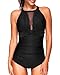 Algopix Similar Product 7 - Tempt Me Women One Piece Swimsuit Black
