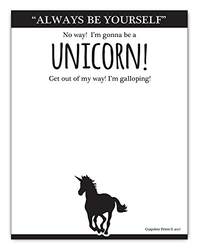 Algopix Similar Product 4 - Always Be Yourself Funny Unicorn Gift