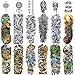 Algopix Similar Product 7 - Full Arm Temporary Tattoo 18 Sheets