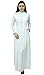 Algopix Similar Product 14 - Bimba Womens Long Sleeve Maxi Mandarin