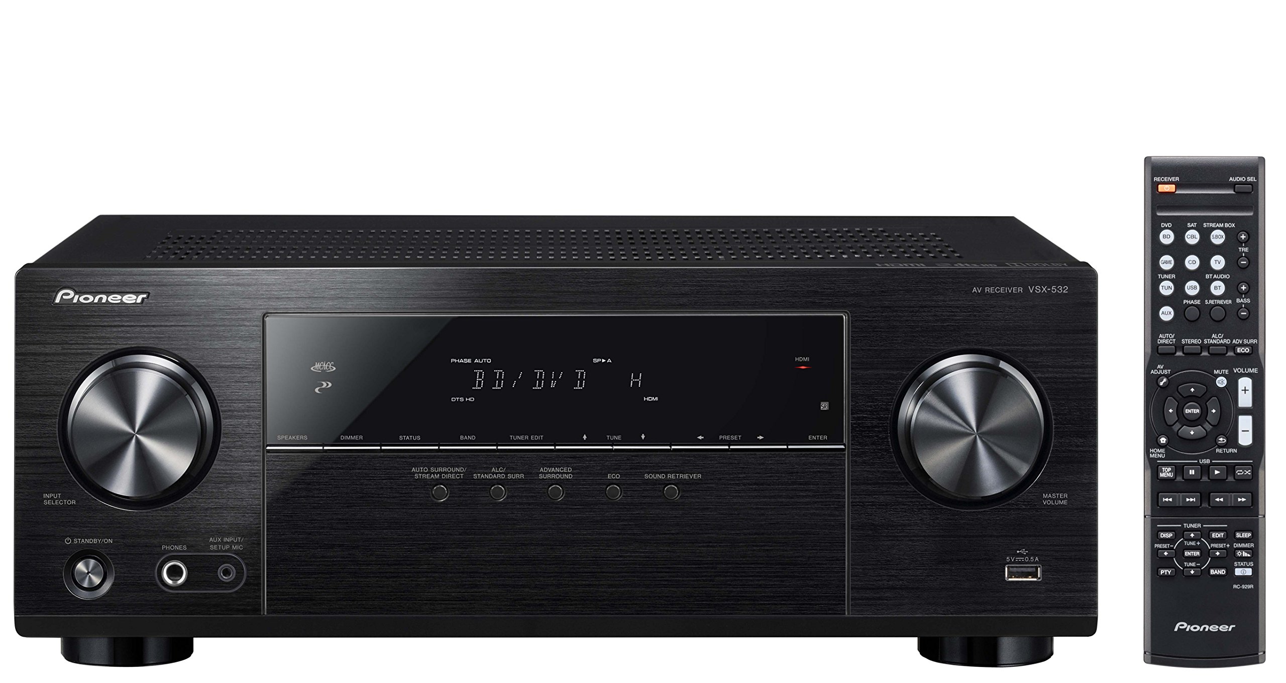 Algopix Similar Product 9 - Pioneer Surround Sound AV Receiver