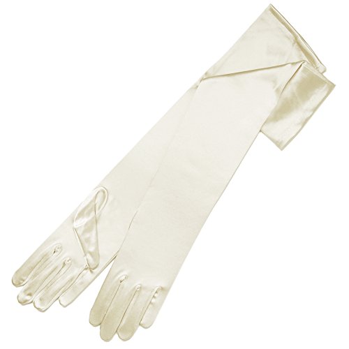 Algopix Similar Product 15 - ZAZA BRIDAL 195 Long Shiny Stretch
