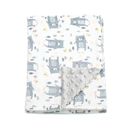 Algopix Similar Product 19 - BORITAR Baby Blanket Soft Minky with