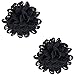 Algopix Similar Product 10 - 2 Pcs 315 Inch Fabric Flowers Clips
