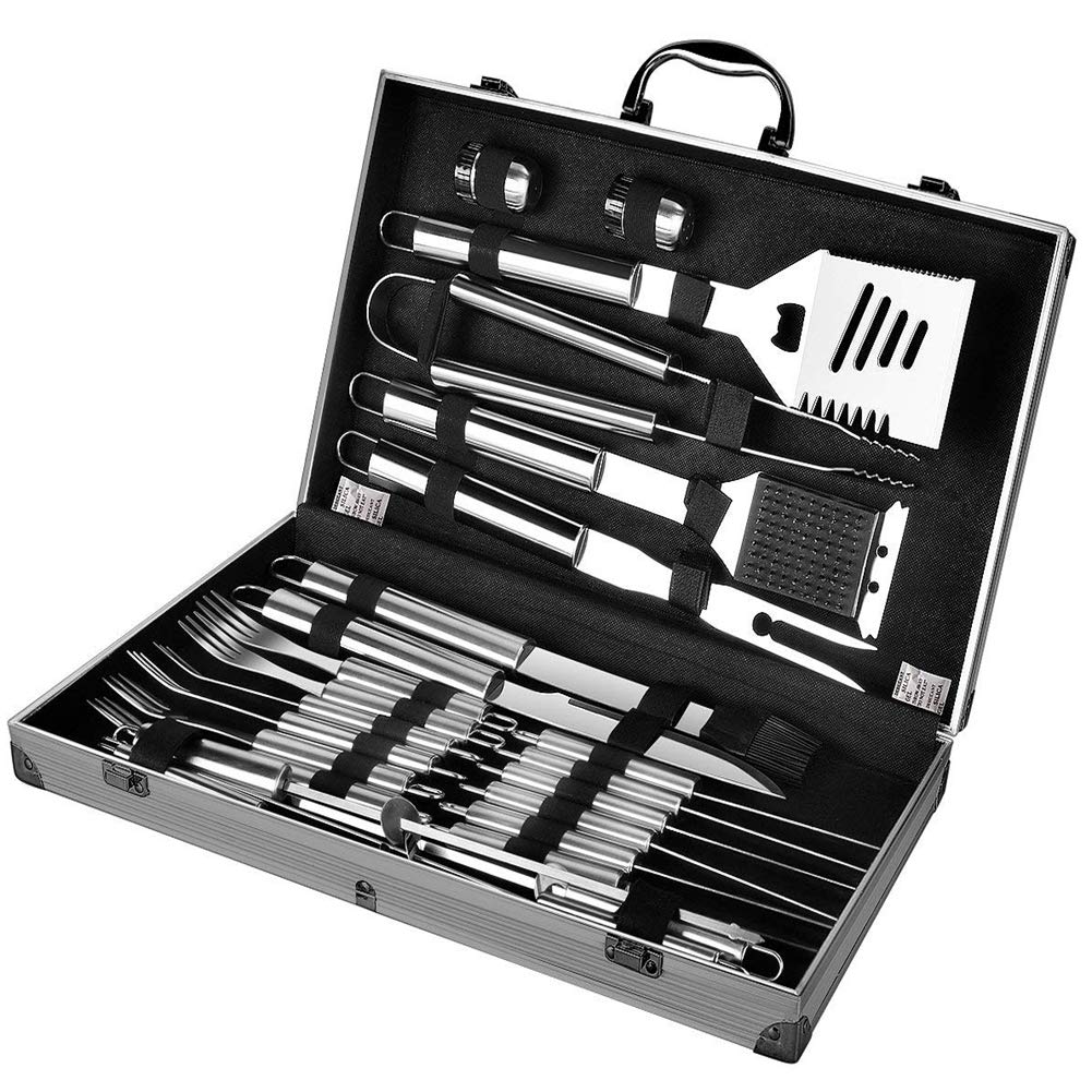 Algopix Similar Product 7 - BBQ Tools Set Barbecue Extra Strong
