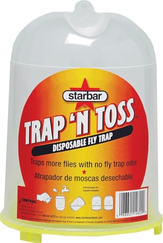 Algopix Similar Product 3 - Starbar Trap ‘n Toss Disposable Fly Trap