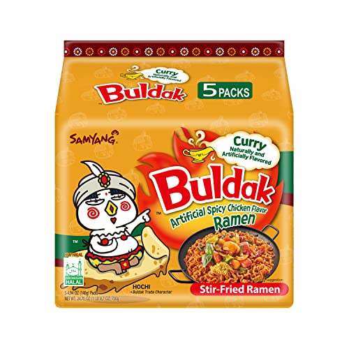 Algopix Similar Product 12 - Samyang Curry Buldak Korean Spicy Hot