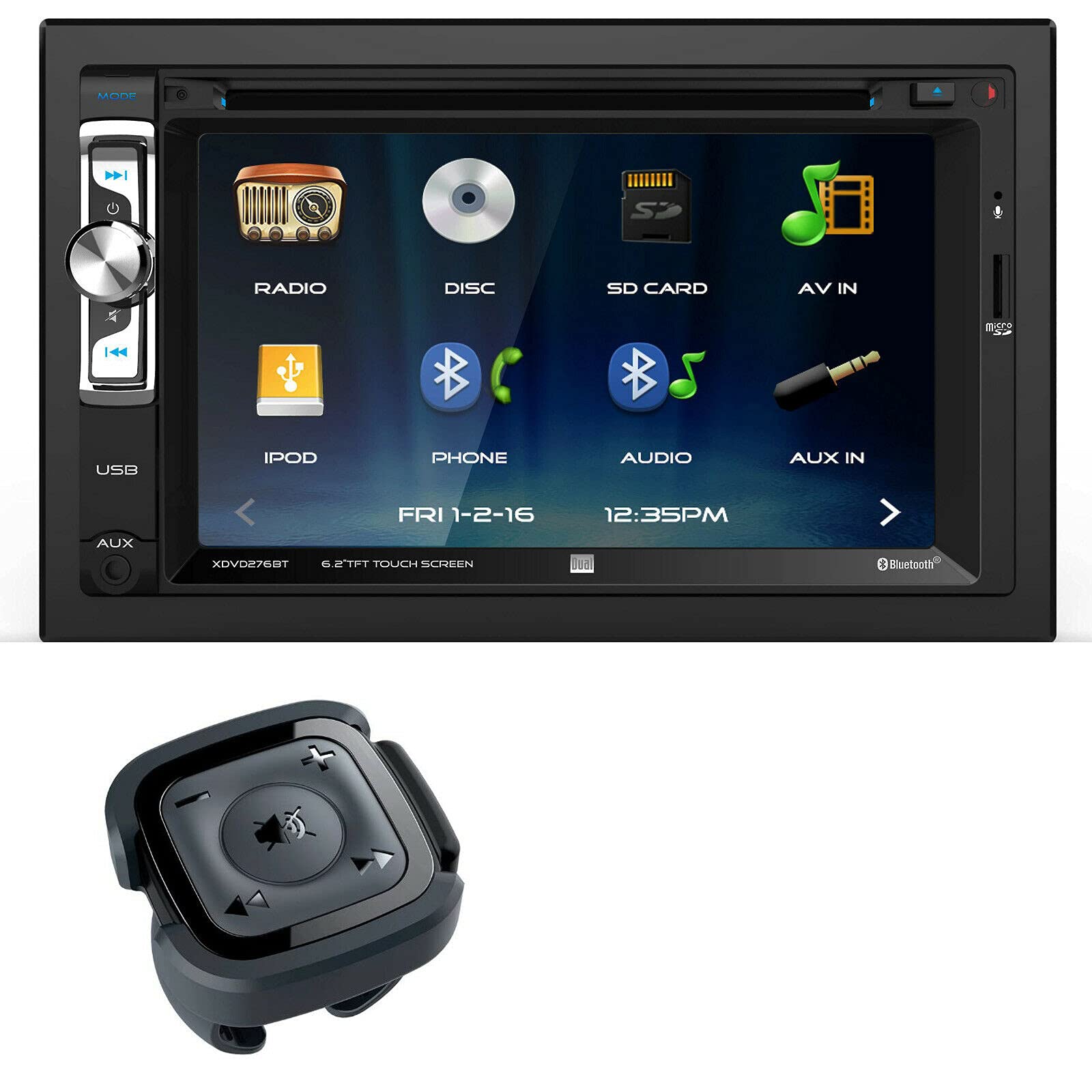 Algopix Similar Product 17 - Dual XDVD256BT Digital Multimedia 62