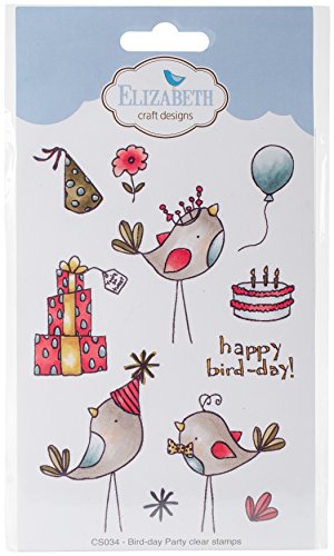 Algopix Similar Product 12 - Elizabeth Craft Designs BirdDay Party